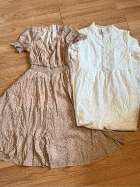 Cottagecore Dress Set of 2 Size Small NWT